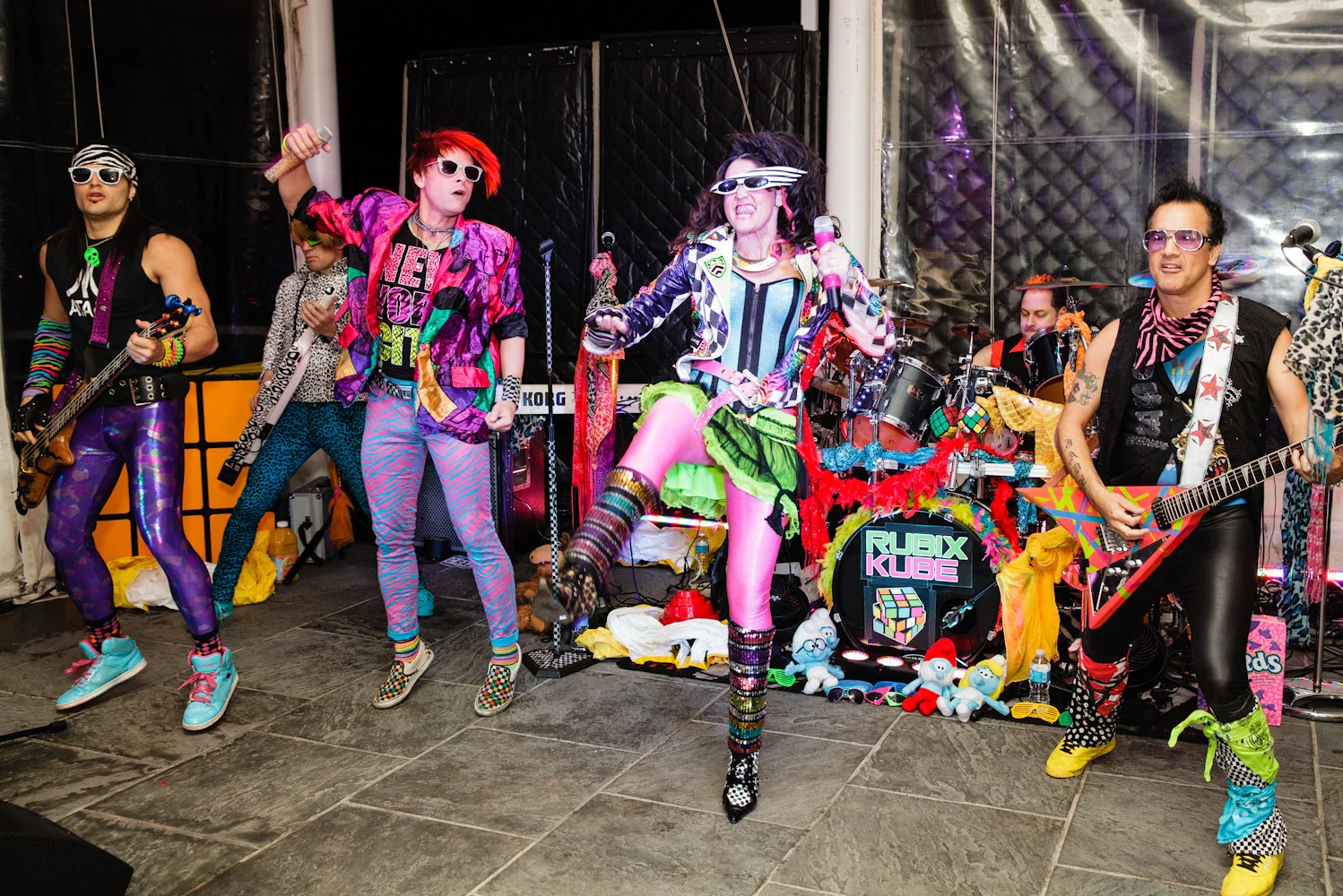  Rubix Cube, the 80s cover band 