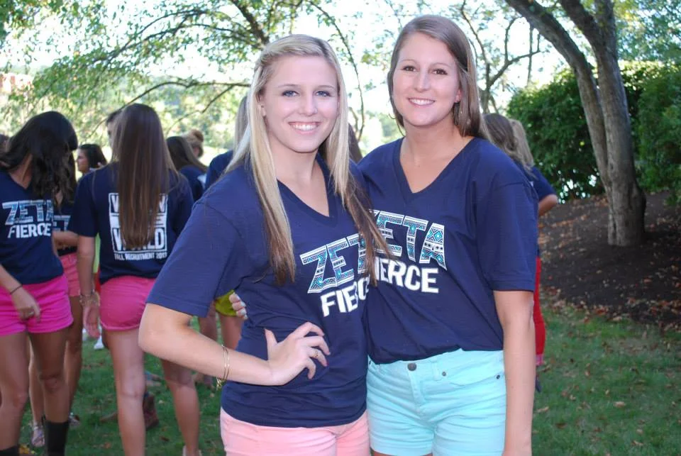  At school with my ZETA family! 