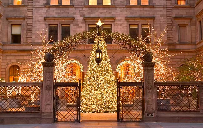  New York Palace Hotel Winter Wedding site extroidinaire 
