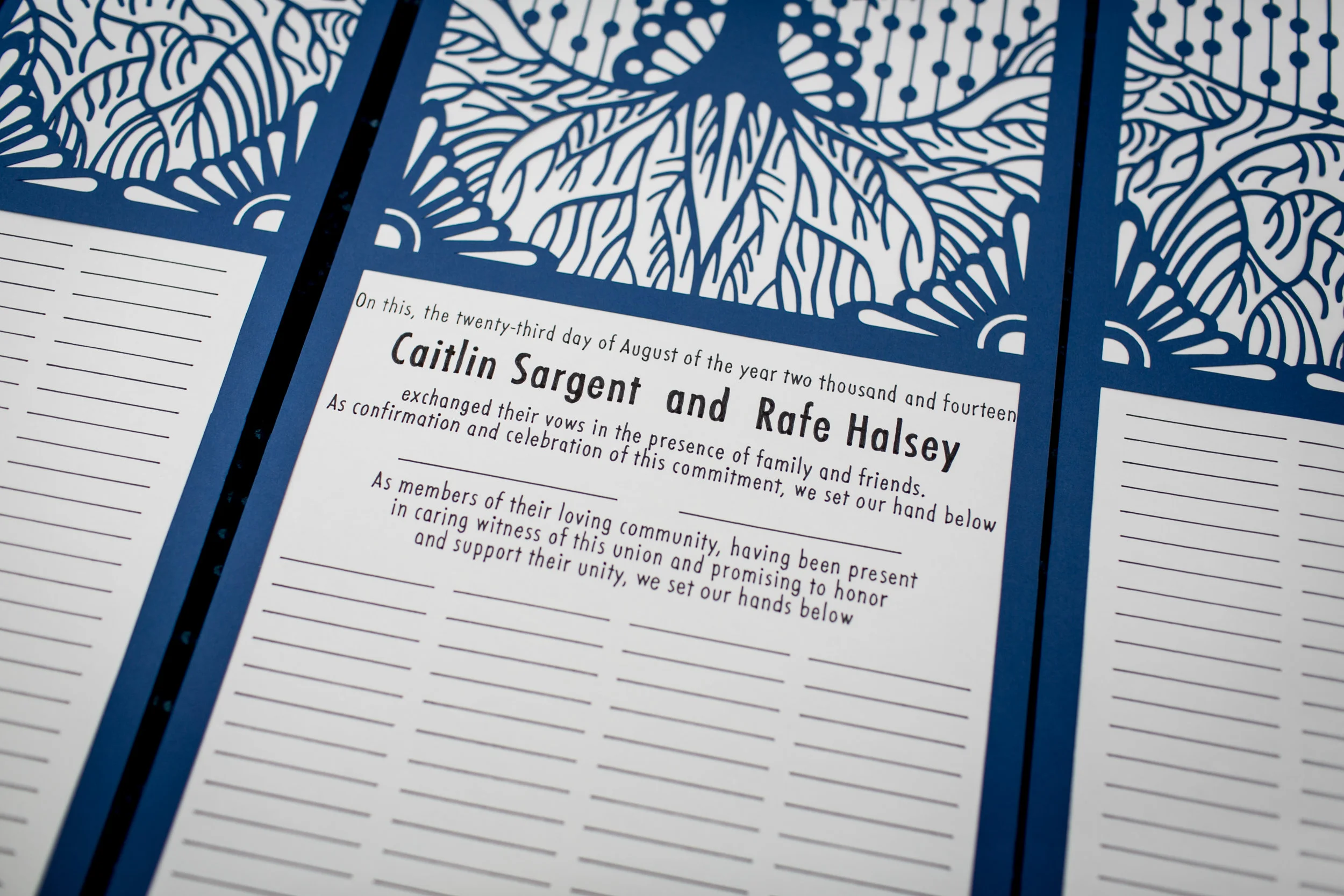  For all the guests to sign... CT Wedding in Old Lyme, CT. 