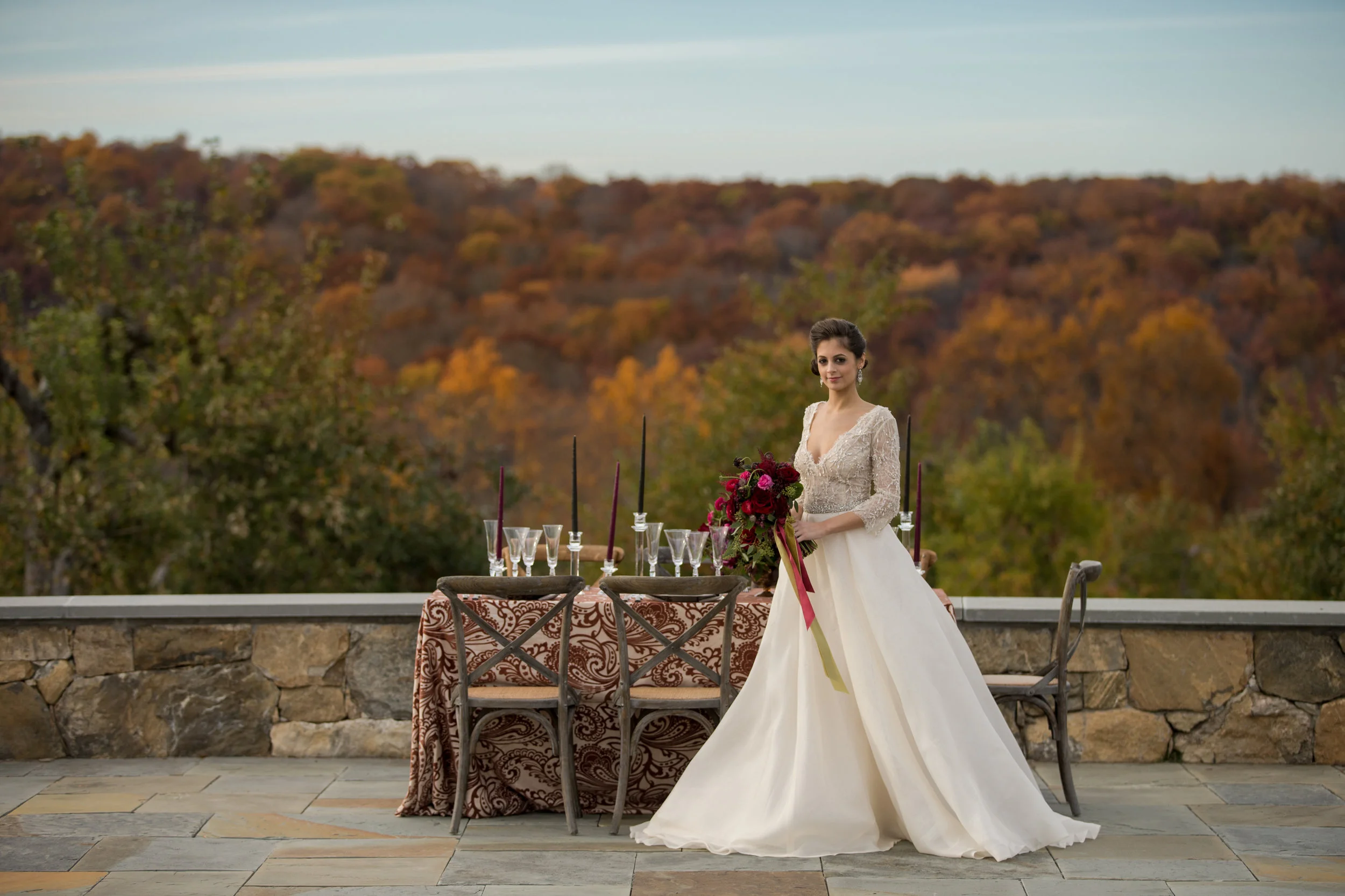  NYC Wedding Planner Ashley Douglass Events at Harvest Moon Farm Orchard 