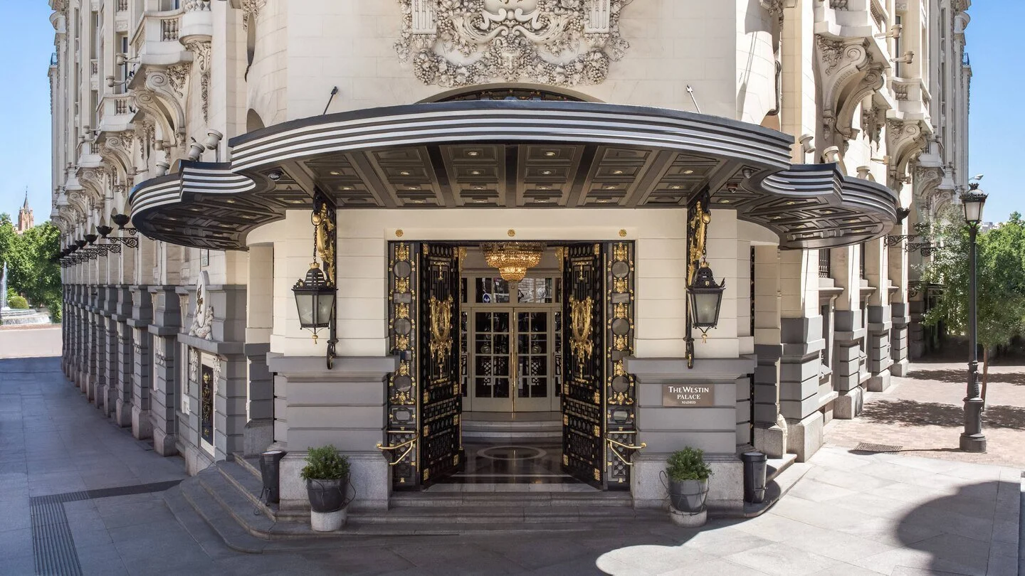  WESTIN PALACE MADRID ENTRANCE 